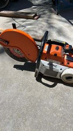 Stihl TS 450 Concrete saw also Metal saw good morning condition