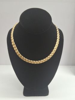 18" Gold Necklace 14kt Yellow Gold 18.2Dwt