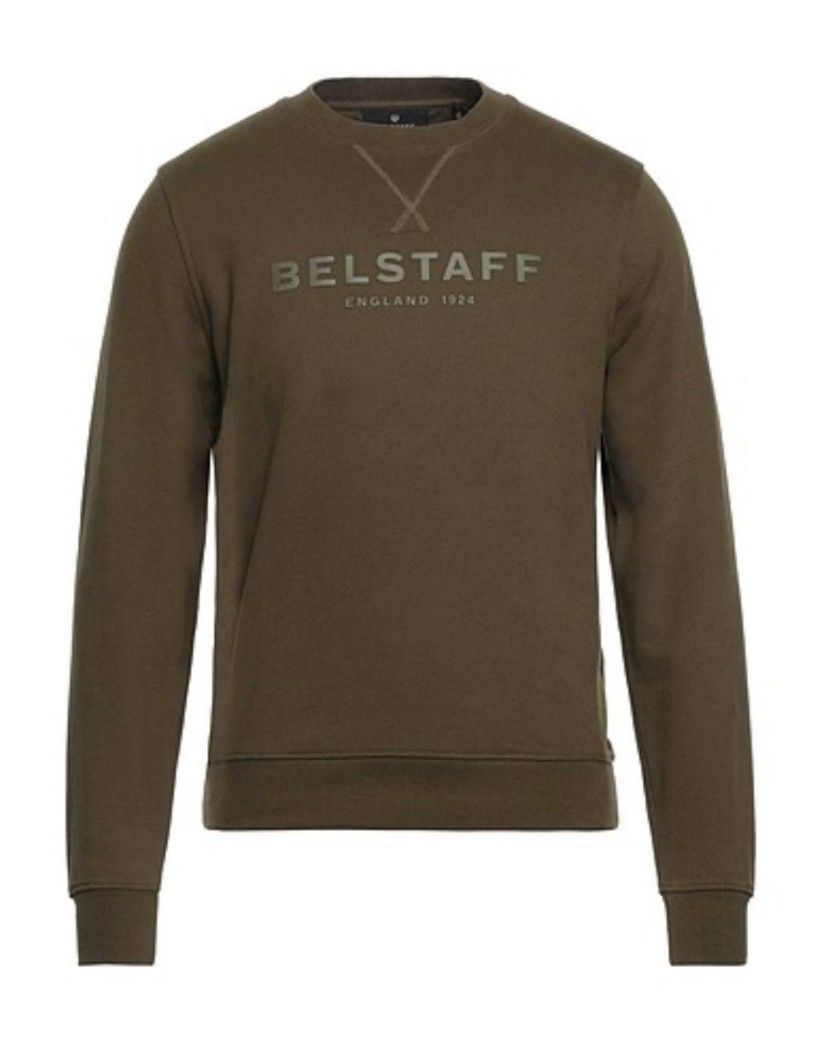 Belstaff England 1924 Logo Sweatshirt Size M Salvia Salvia