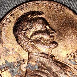1982 Double Earlobe Penny
