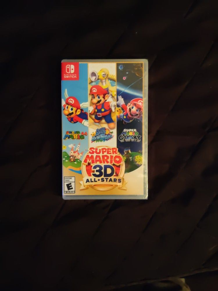 Sealed- Super Mario 3D All Stars Nintendo Switch