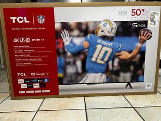 50-inch TCL smart TV  4K HDR