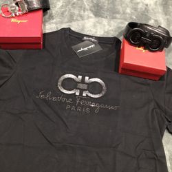 Shirt And Belt Package.  S-xl.   30-42