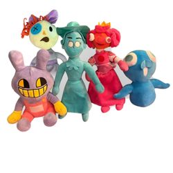 Unofficial Glitch Digital Circus plushes TADC lot of 5