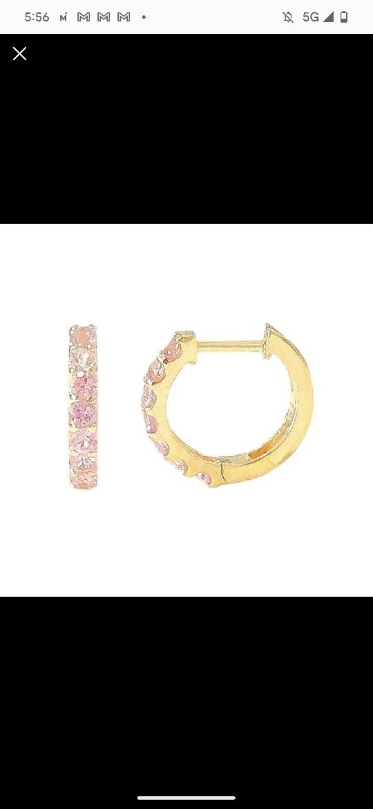 New Ross-Simons Pink Diamond Earrings 