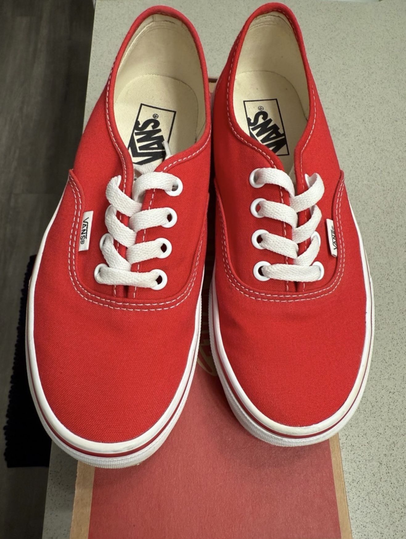 Red Vans