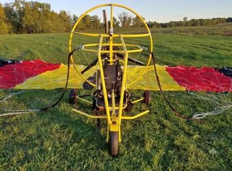 2010 Powrachute Voyager PPC Powered Parachute with 2016 Enclosed Trailer