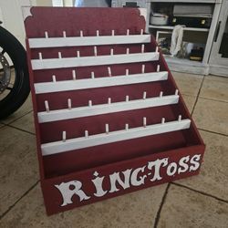 Ring Toss Game With Rings 