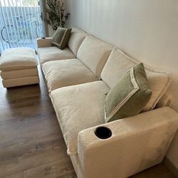 Off White Couch/ Not including pillows