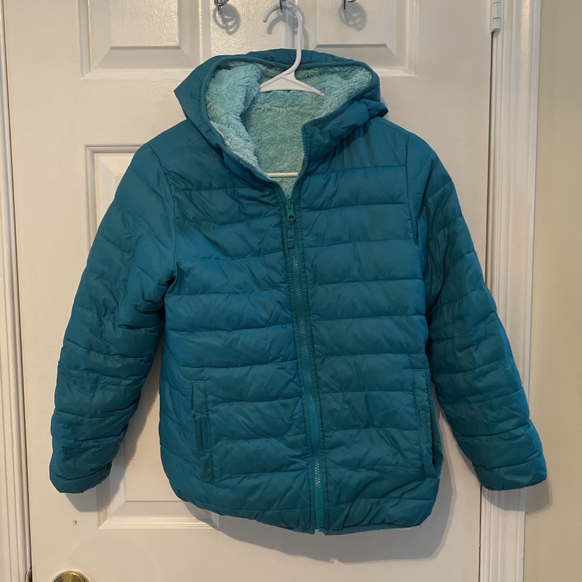 Lands’ End Reverse-able jacket (Size Youth 10/12) 