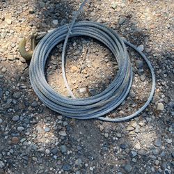 Winch cable 5/16” - 50+ Feet Approximately !