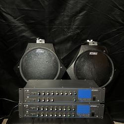 Tama Techstar electronic synthesizer drum modules 