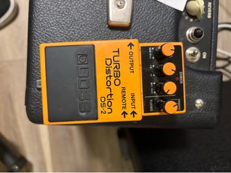 Boss Distortion Pedal