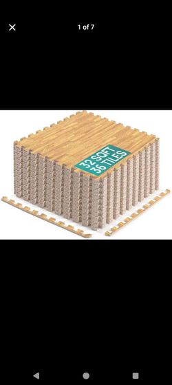 Yes4All Interlocking Foam Mats for Floor Protection
Includes Border Edges, Cushioned Surface and Easy Interlocking Design for Living Rooms, Garages, P