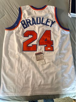 Signed Bill Bradley jersey