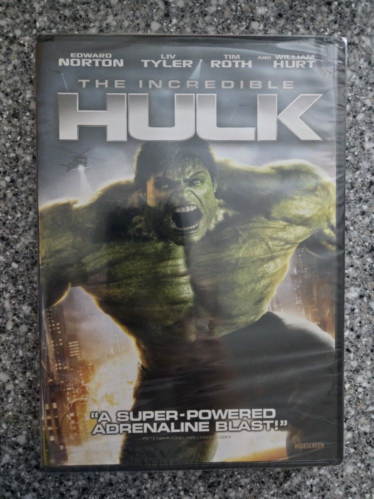 The Incredible Hulk - Movie On DVD - New