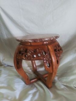 Beautiful wood small table
