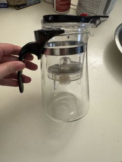 Glass Tea Infuser Pitcher with Fine Mesh Filter – $5
