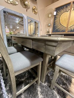 New New New!!! 7 pc Counter Height Dining Table Set!!!