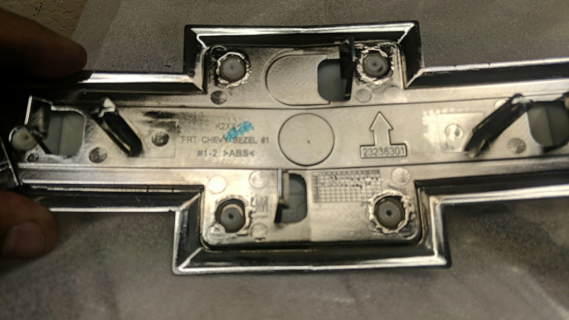 Bow ties pulled off a brand new Silverado