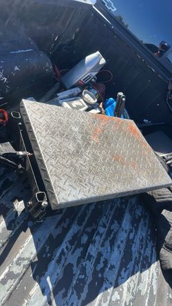 Diamond Plate Aluminum tool for motors