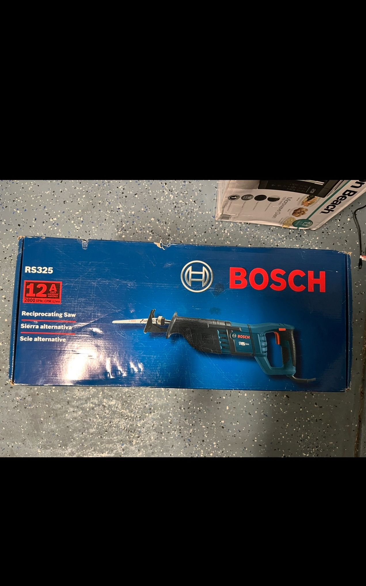 Bosch 12 -Amp Variable Speed Reciprocating Saw