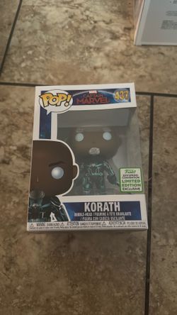 Funko Pop! Marvel Captain Marvel Korath #(contact info removed) Spring Convention Limited Edition – Mint in Box