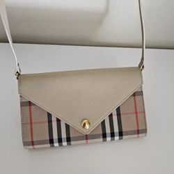 Authentic Burberry Hannah Crossbody Bag   
