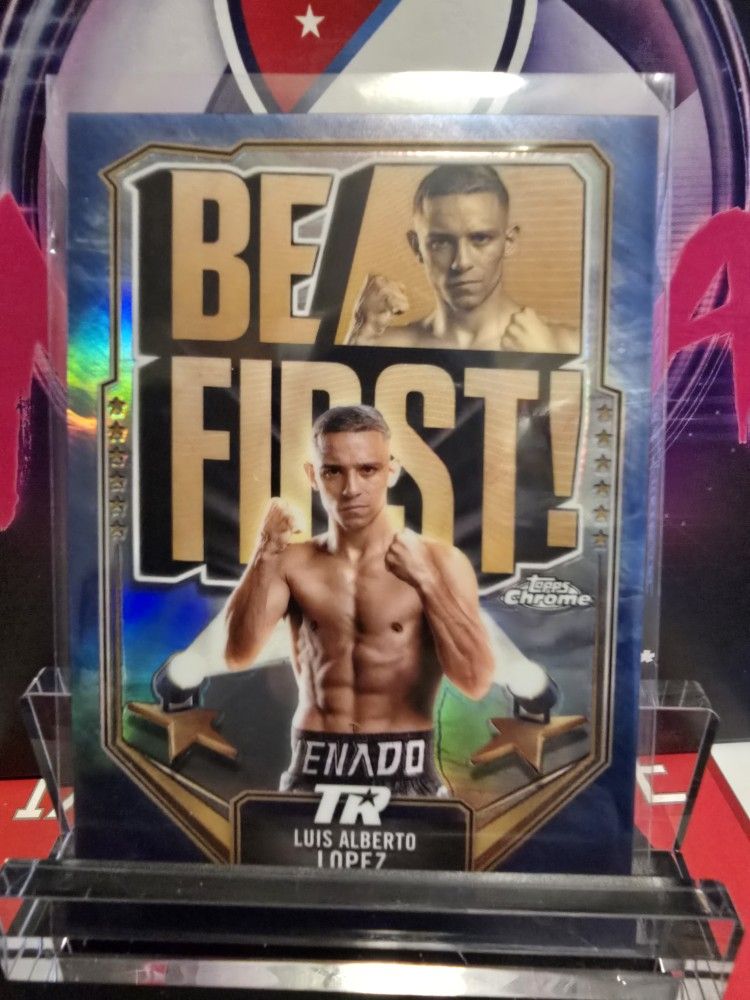 Luis Alberto Lopez 2025 Topps Chrome Boxing Card
