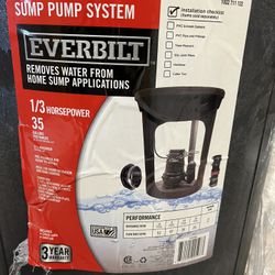 Sump Pump System 