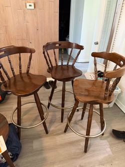 Antique Barstools (3)