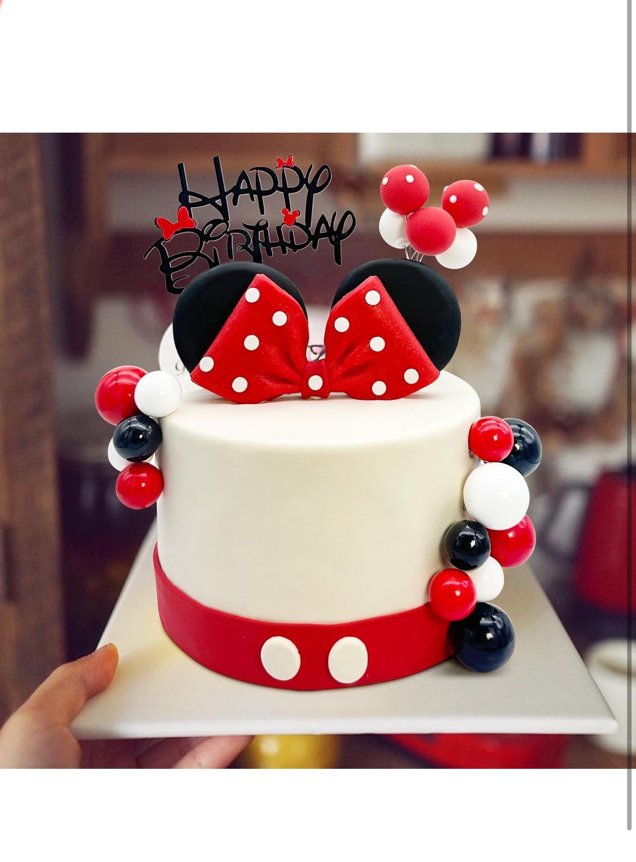 New Minnie Mouse cake toppers ♥️