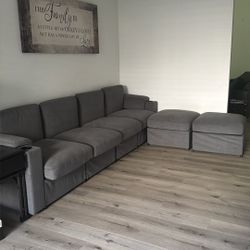 Dark Grey Sofa