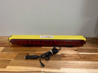 Yellow 22" TowMate Magnetic LED Towing Light Bar With Charger (NO DONGLE)