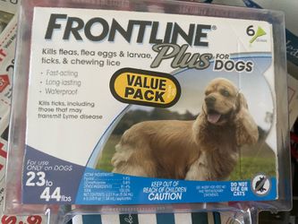 Frontline flea and tick for dogs