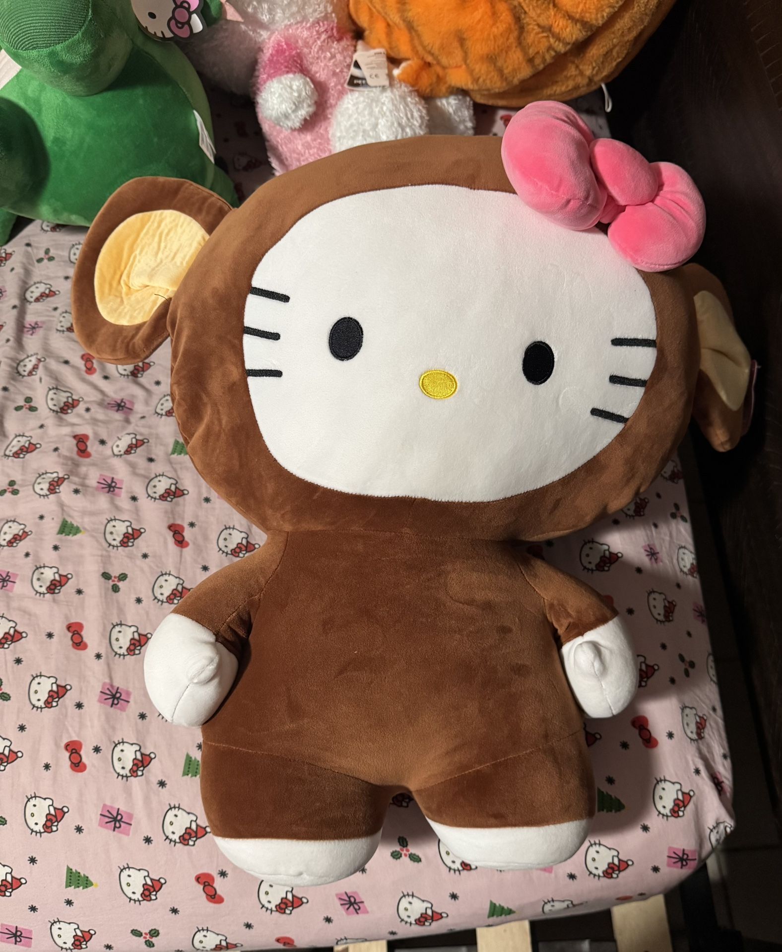 Hello Kitty Monkey Plushie 22in