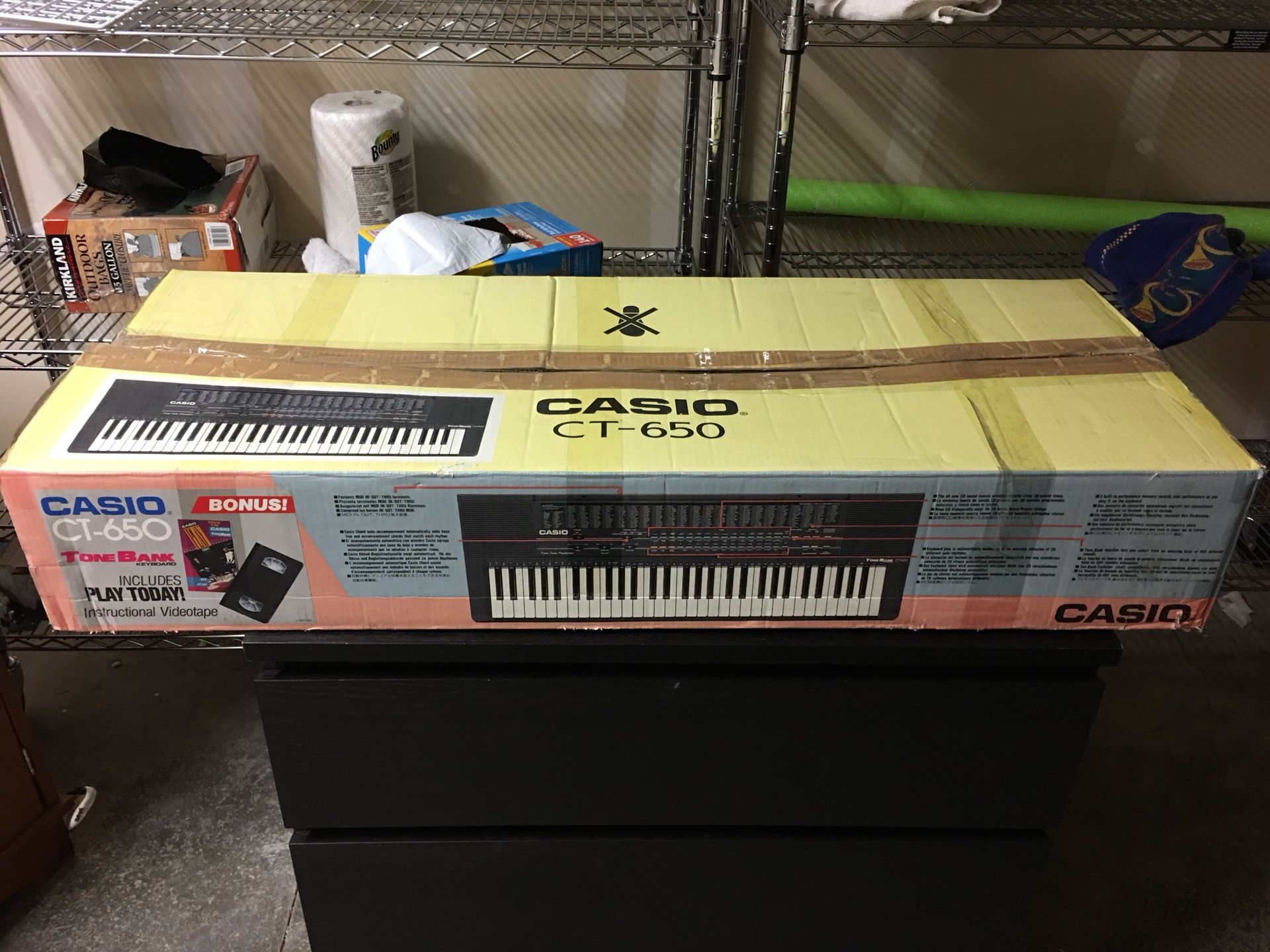 CASIO CT 650 Tone Bank Keyboard for Sale in Half Moon Bay CA