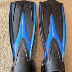 Imprex Duo Diving Flippers Large Adults Shoe Size 10-13