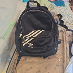 Adidas Black Backpack 