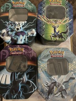 Pokémon Tin Containers