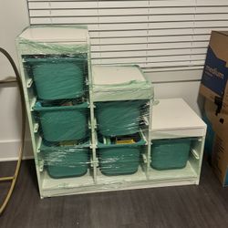 6 bin shelf holder 