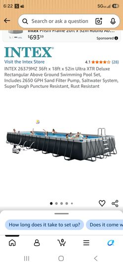 🏊 HUGE 36' x 18' x 52" POOL – $700 OBO!