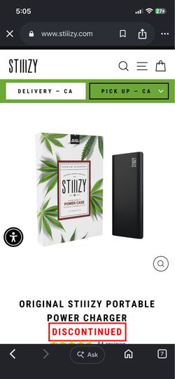 Stiiizy power case