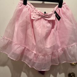 Pink Tulle Skirt Size Extra Large