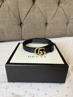 GG Marmont Gucci Thin Belt
