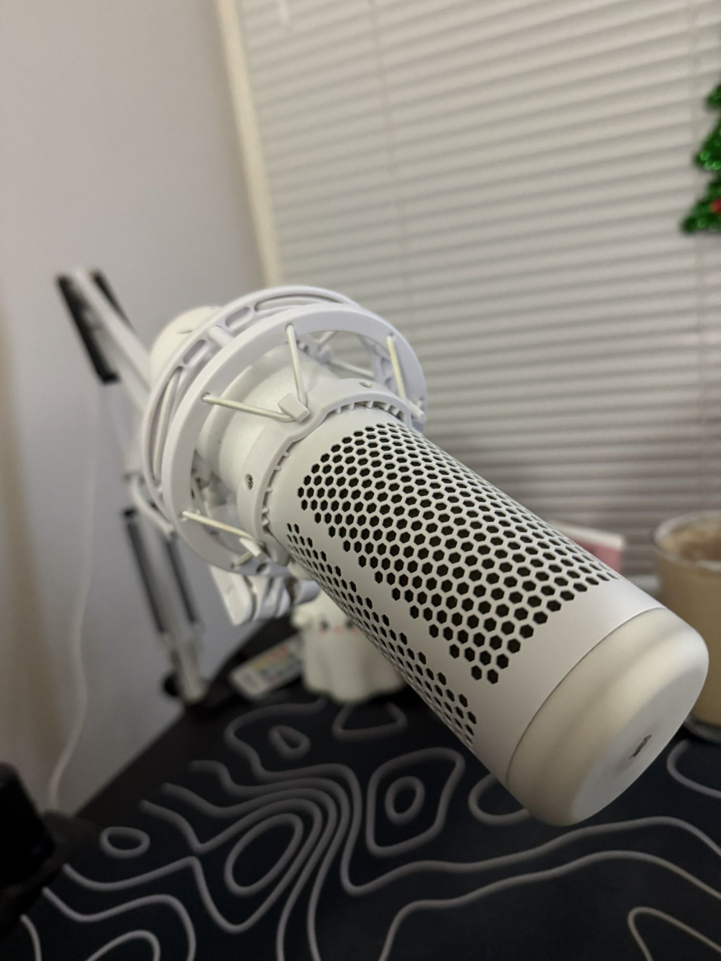 HyperX QuadCast S – RGB USB Condenser Microphone for PC