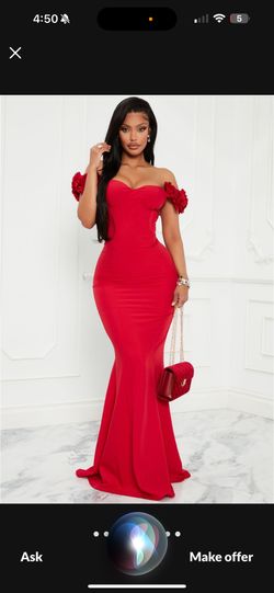 Red Rose Dress