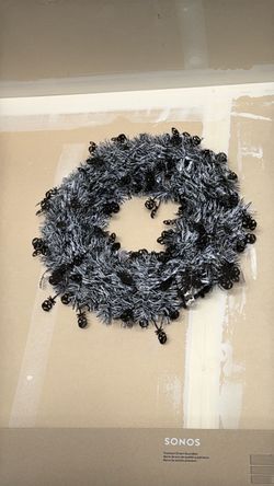 Halloween wreath $15