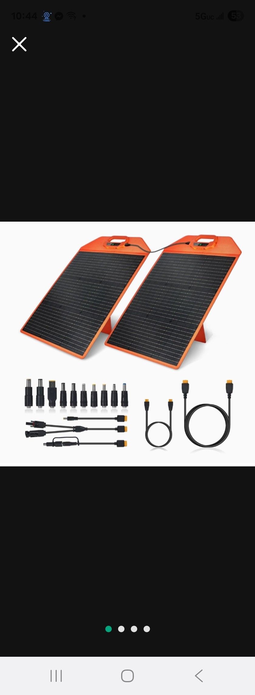 120 Watts Portable Universal Solar Panel