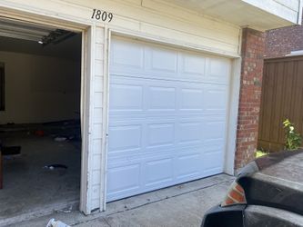Single Car Garage Door